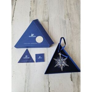 Swarovski star 2005 xmas ornament Xmas snowflake